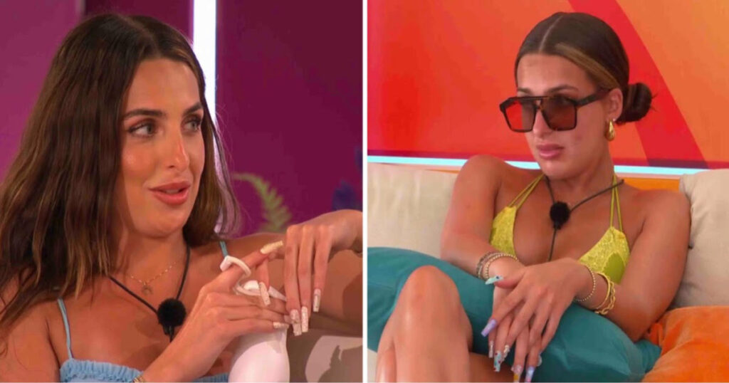 Love Island communicating
