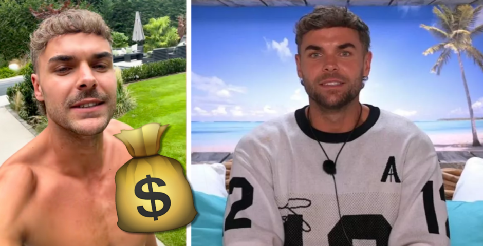 Harry from Love Island 2025 is rich
