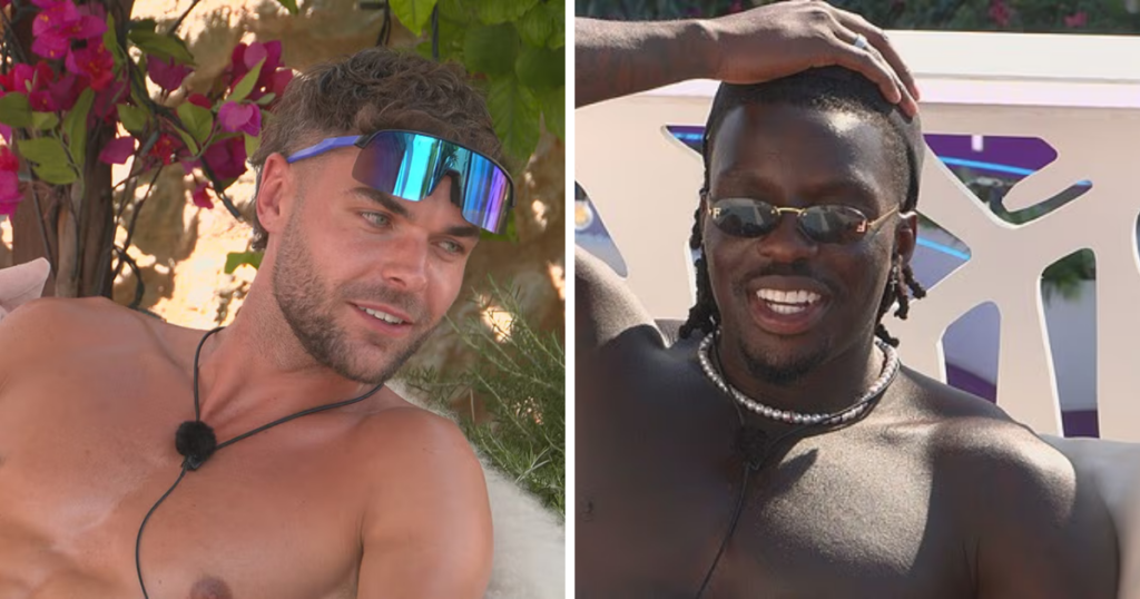 Harry and Dejon Love Island