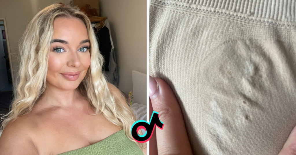 TikTok shop shapewear burns
