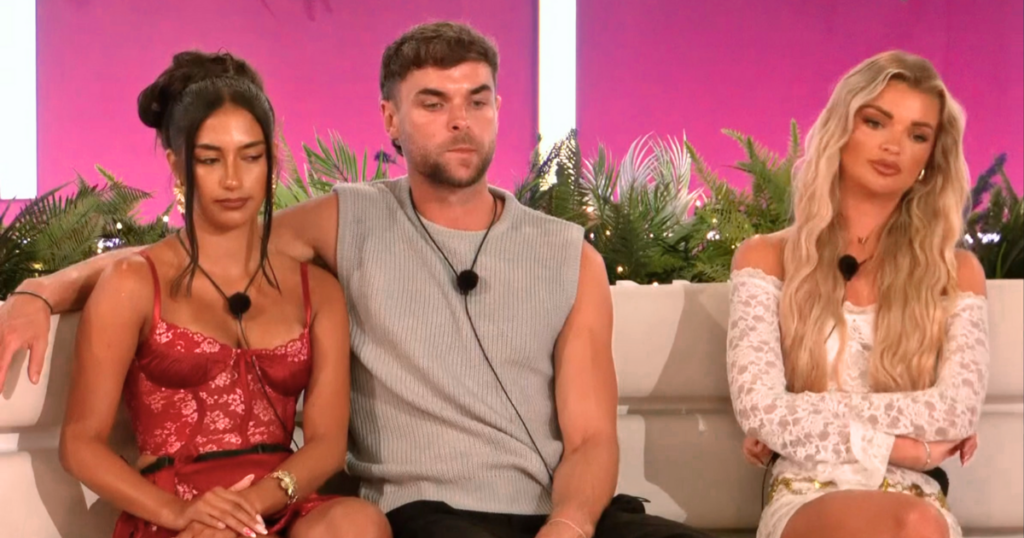 shakira harry and helena on love island but a slightly less bright version