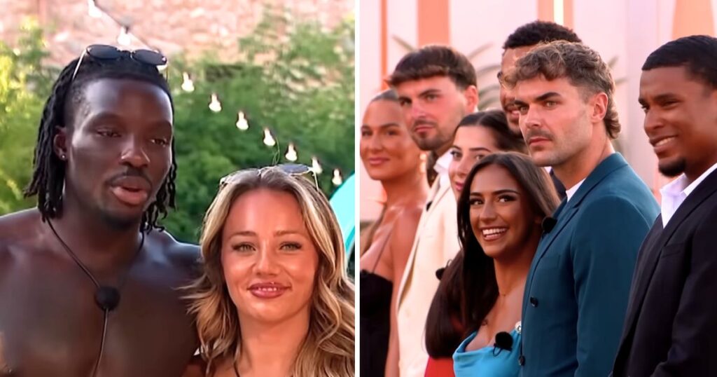 love island 2025 meg and dejon plus a load of other people