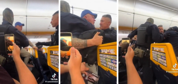 Man removed by police on flight in Toulouse