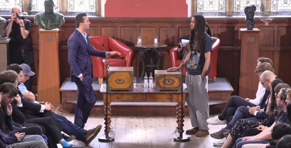 the university of oxford student george and charlie kirk