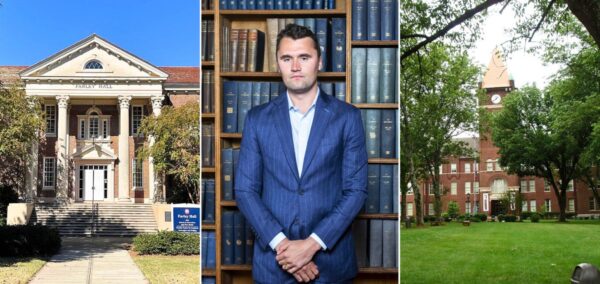 charlie kirk at the uniersity of oxford us unis staff fired professors university of mississippi and cumberland university