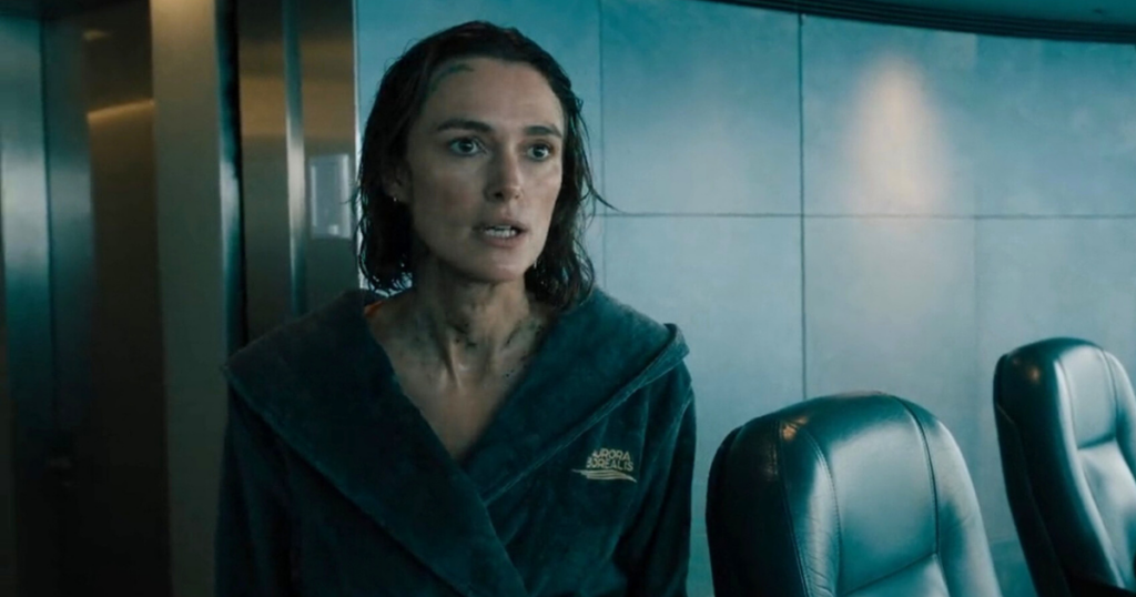 The Woman in Cabin 10 director scene cut