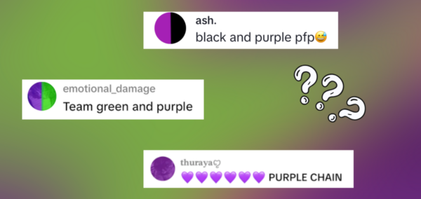 Different coloured profile pictures TikTok mean