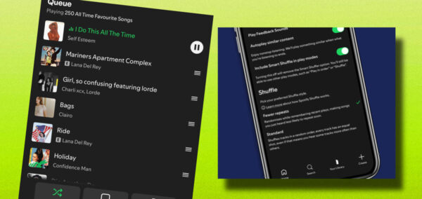 Spotify two shuffle