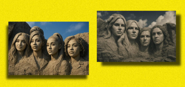Mount Rushmore Spotify AI