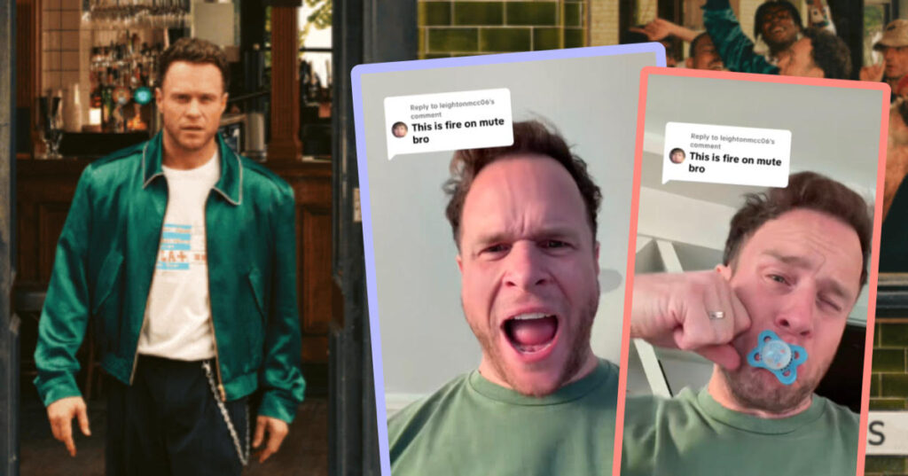 Olly Murs dragged music
