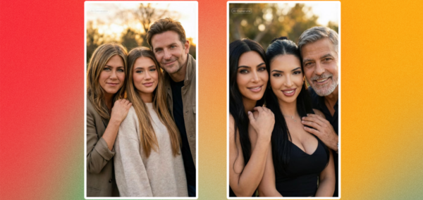 AI chooses my celebrity parents filter on TikTok