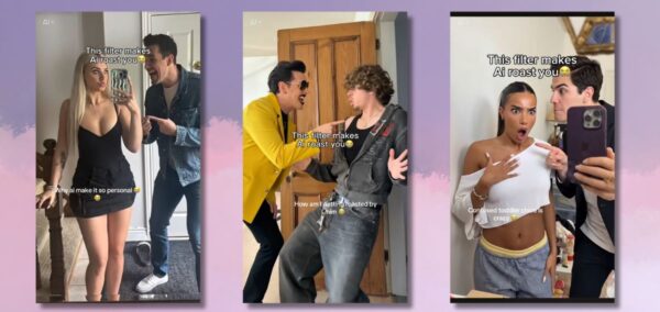 AI roast filter TikTok