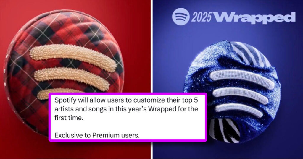 Spotify Wrapped 2025 choose artists