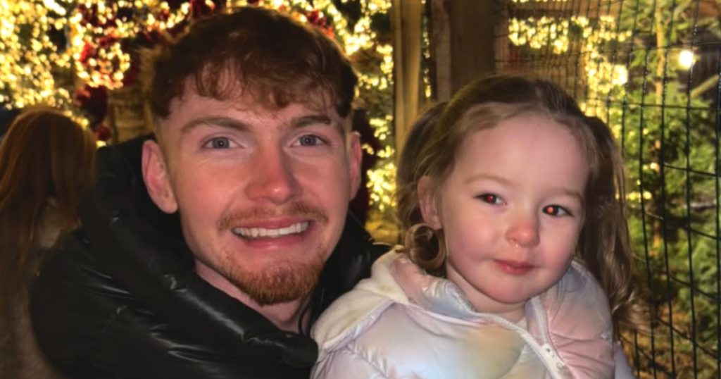 Love Island All Stars cast member Jack Keating with his baby