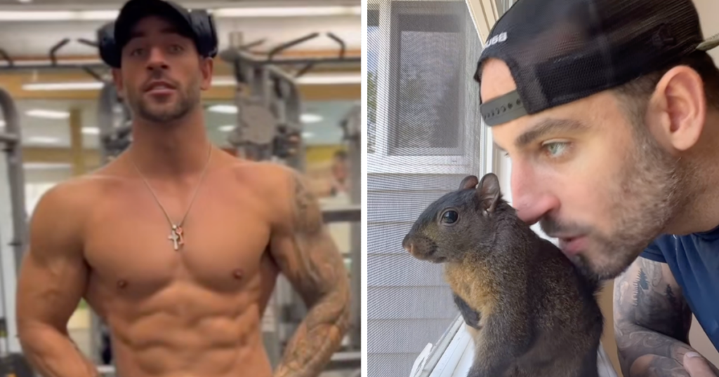 Peanut the squirrel