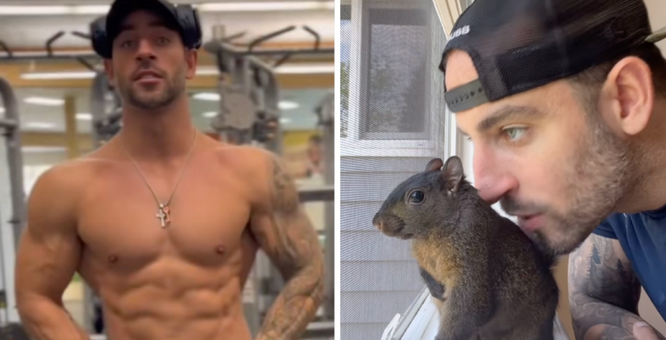 Peanut the squirrel