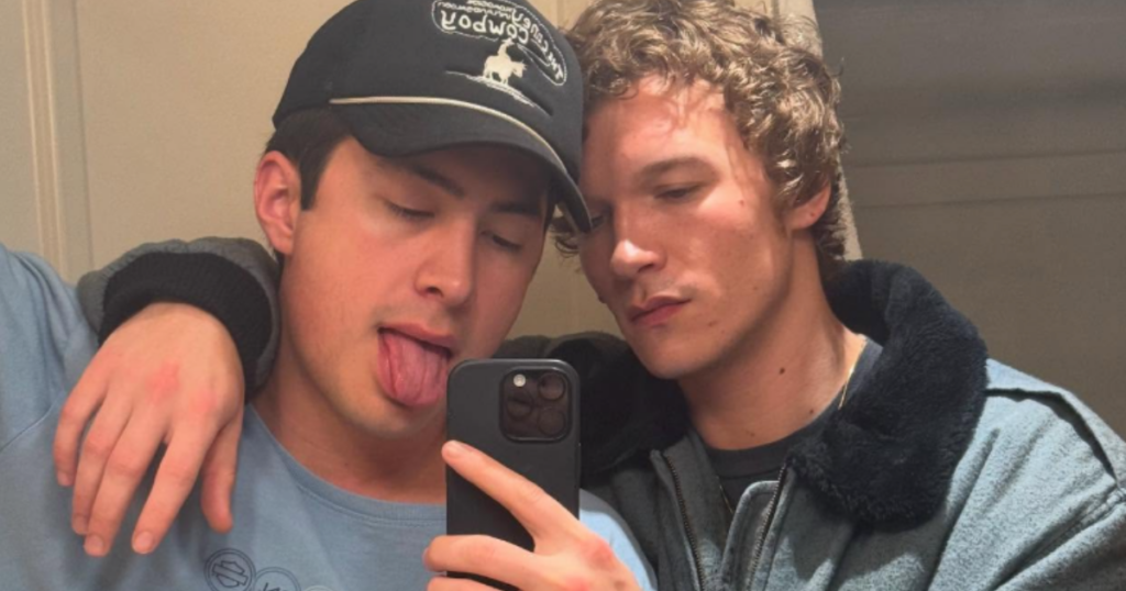 Hudson Williams Connor Storrie love physical