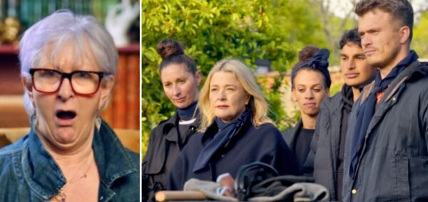 the traitors season four cast and then linda looking all surprised