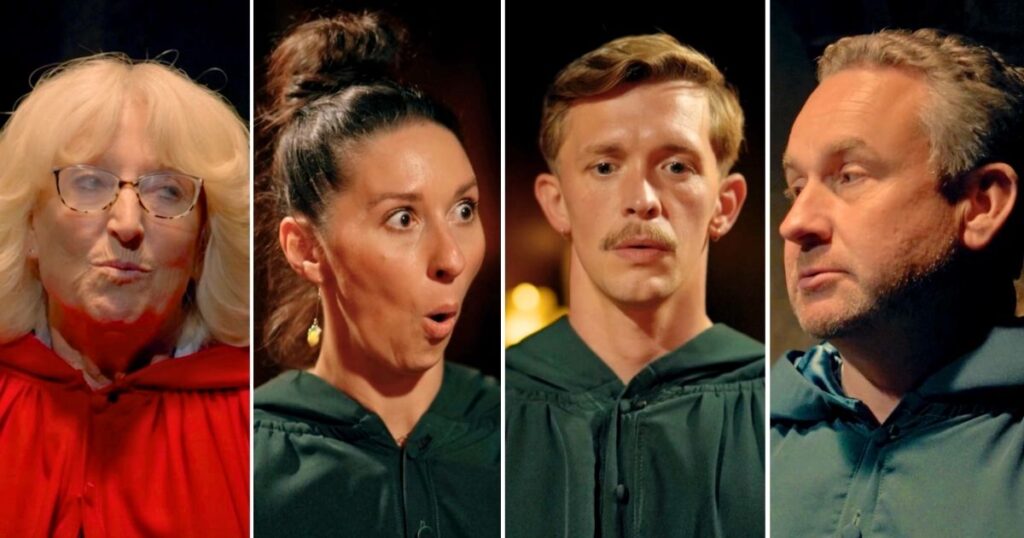 season four traitors fiona rachel stephen hugo