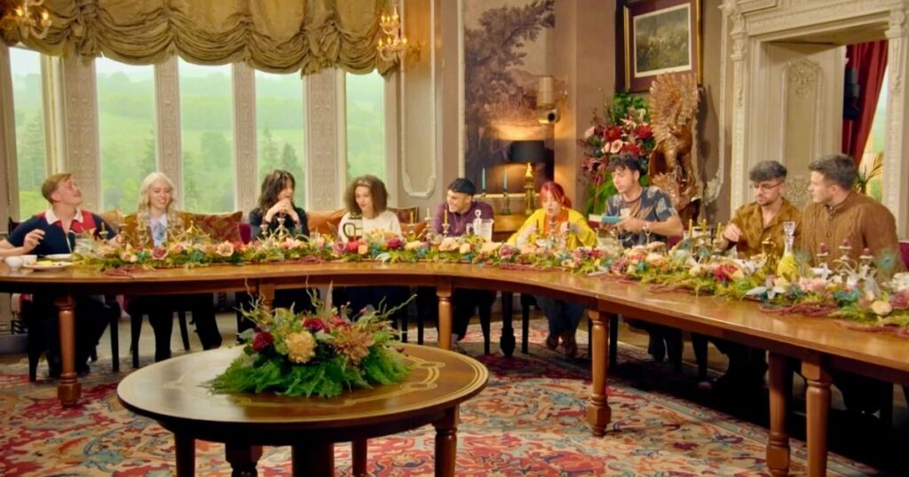the traitors season four cast at breakfast