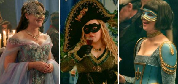bridgertons at the masquerade ball