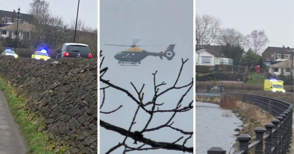 manchester plane crash emergency response