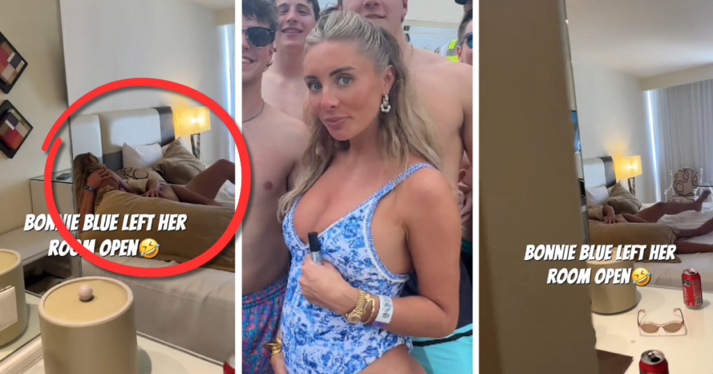 Bonnie Blue caught in viral video