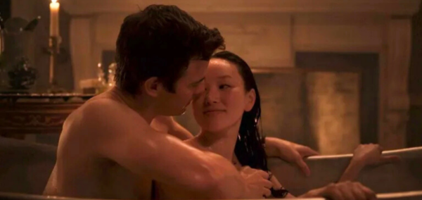 Bridgerton bathtub scene filthier books