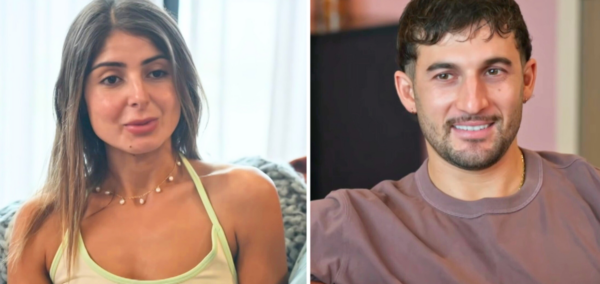 mafs australia 2026 mel and luke talking about stalking