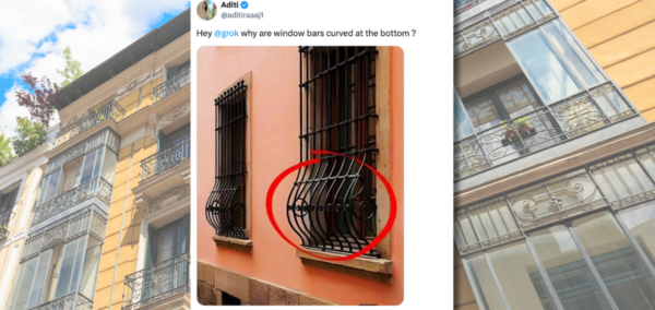 window bars curved