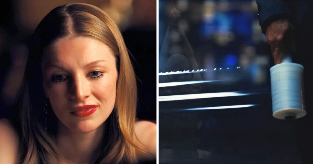 euphoria season three jules mummification cling film scene