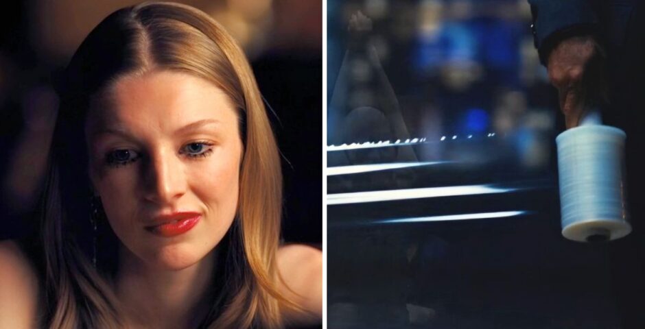 euphoria season three jules mummification cling film scene