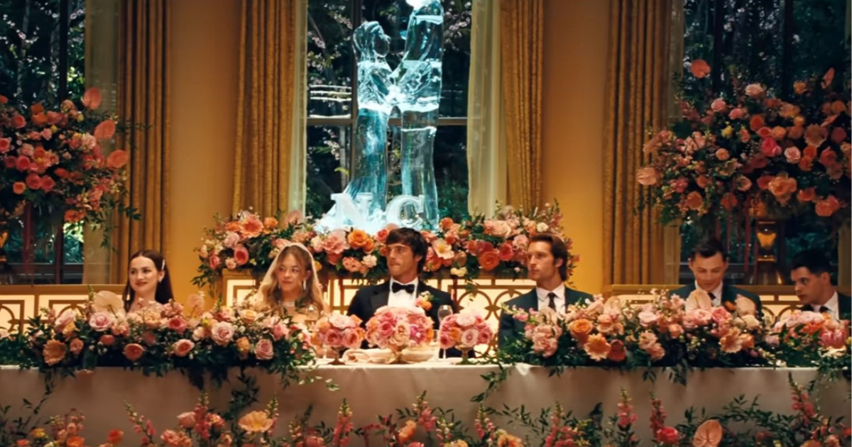 euphoria wedding colour scheme shrimp cocktail