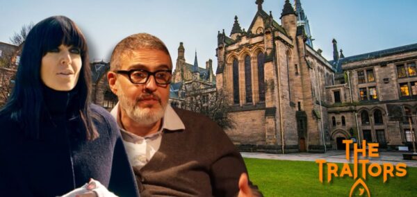 celebrity traitors glasgow university
