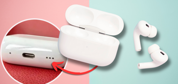 holes AirPods charging case