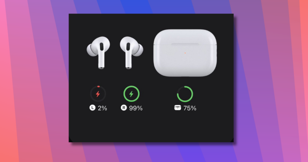 AirPods charge unevenly