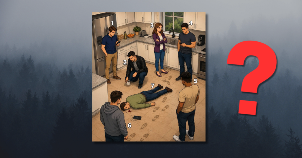 who did the crime scene killer photo viral