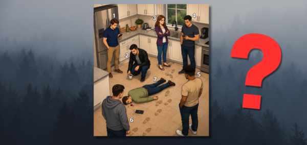 who did the crime scene killer photo viral