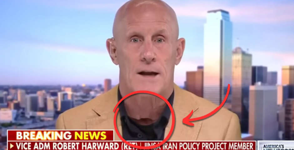 Fox News man in a mask