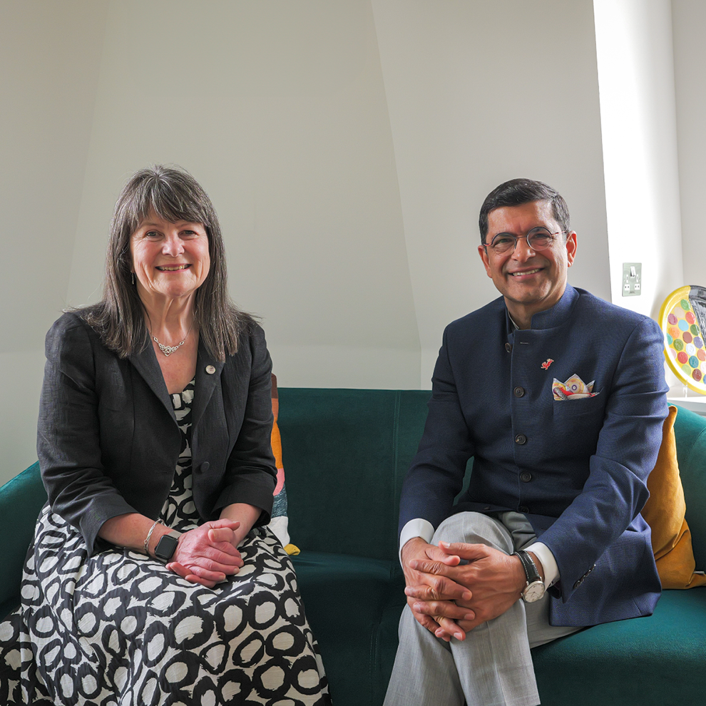 Cranfield University and KCL vice-chancellors