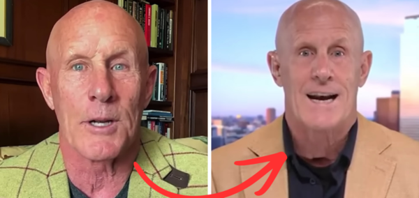 Fox News man mask interview