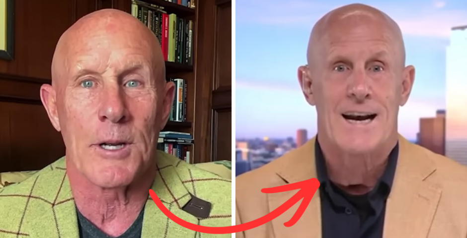 Fox News man mask interview