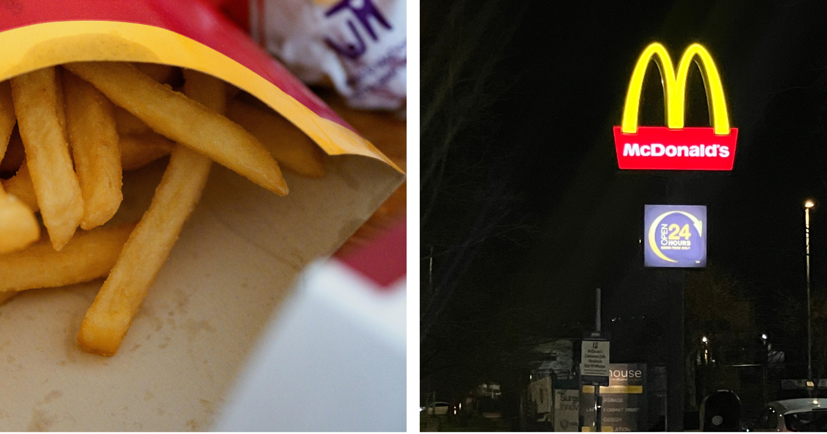 Maccies between Horsforth and Headingley