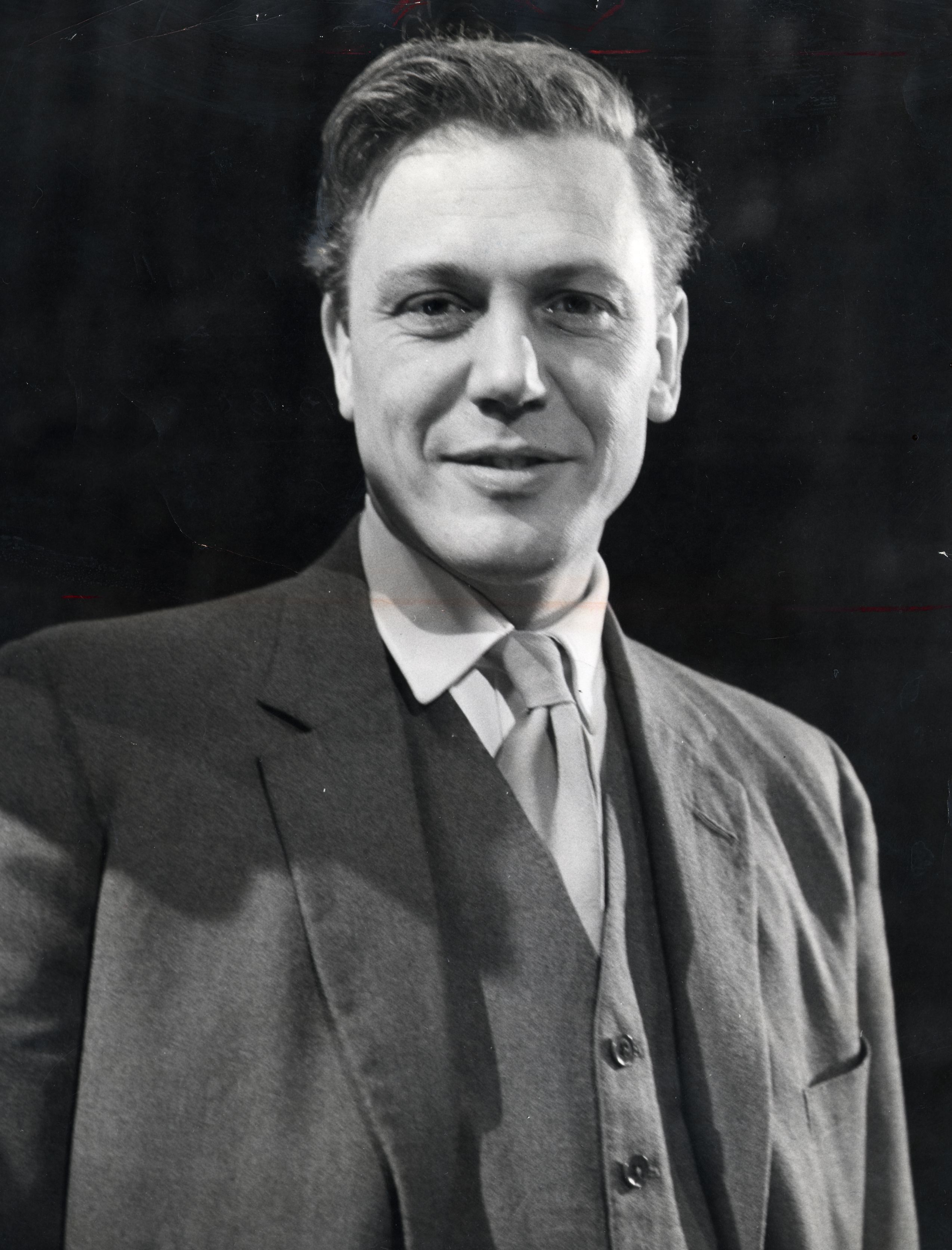 young David Attenborough