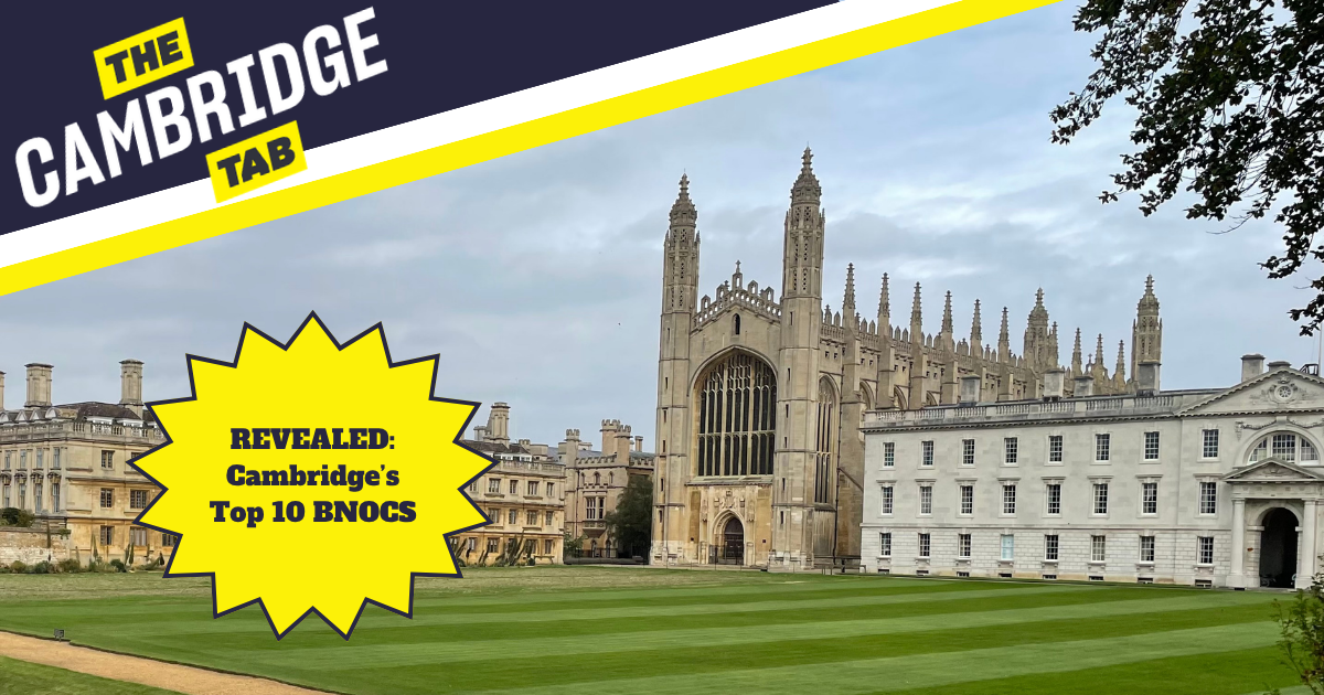 THE REVEAL: Cambridge's ultimate top 10 BNOCs for 2026