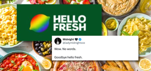 HelloFresh Pride Month post