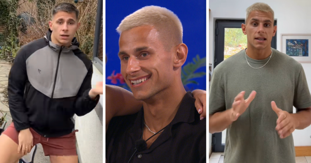 Sean on Love Island 2026