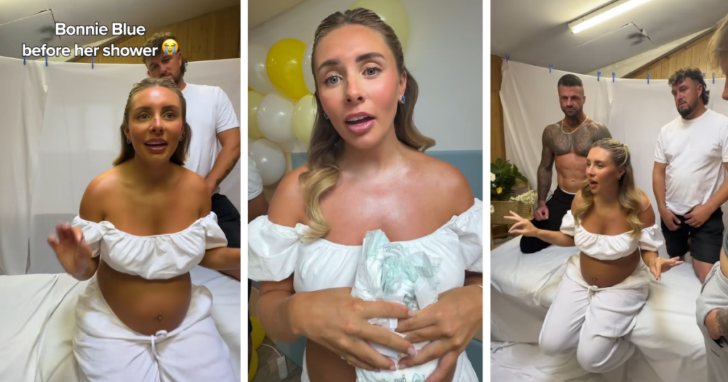 Bonnie Blue baby shower event