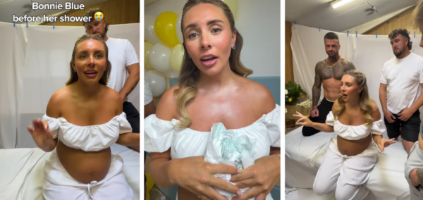 Bonnie Blue baby shower event