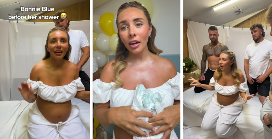 Bonnie Blue baby shower event